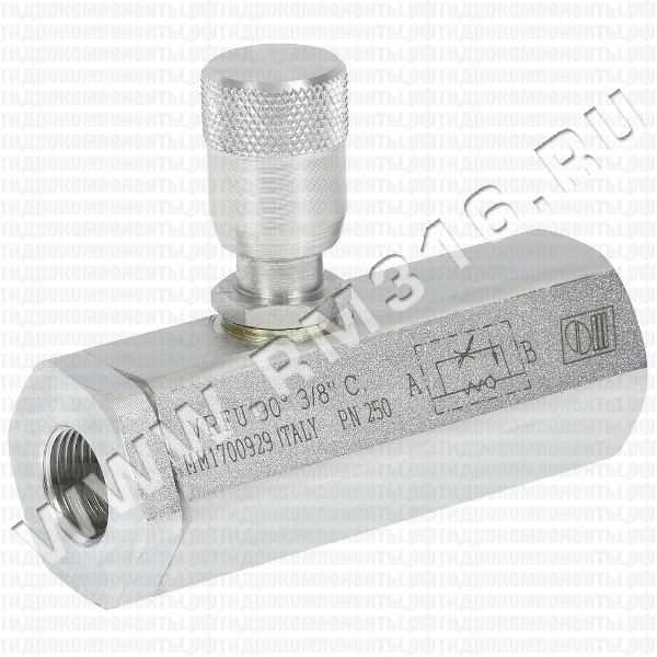 V0582/C VRFU 90° 3/8" Регулятор расхода